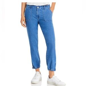 PAIGE Mayslie Jogger Jeans in Moonflower